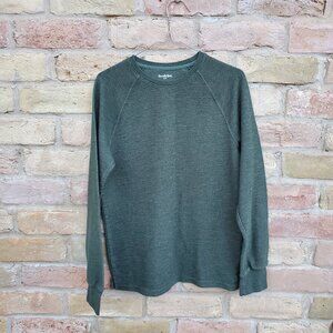 NWOT Men's Small Forest Green Long Sleeve Shirt